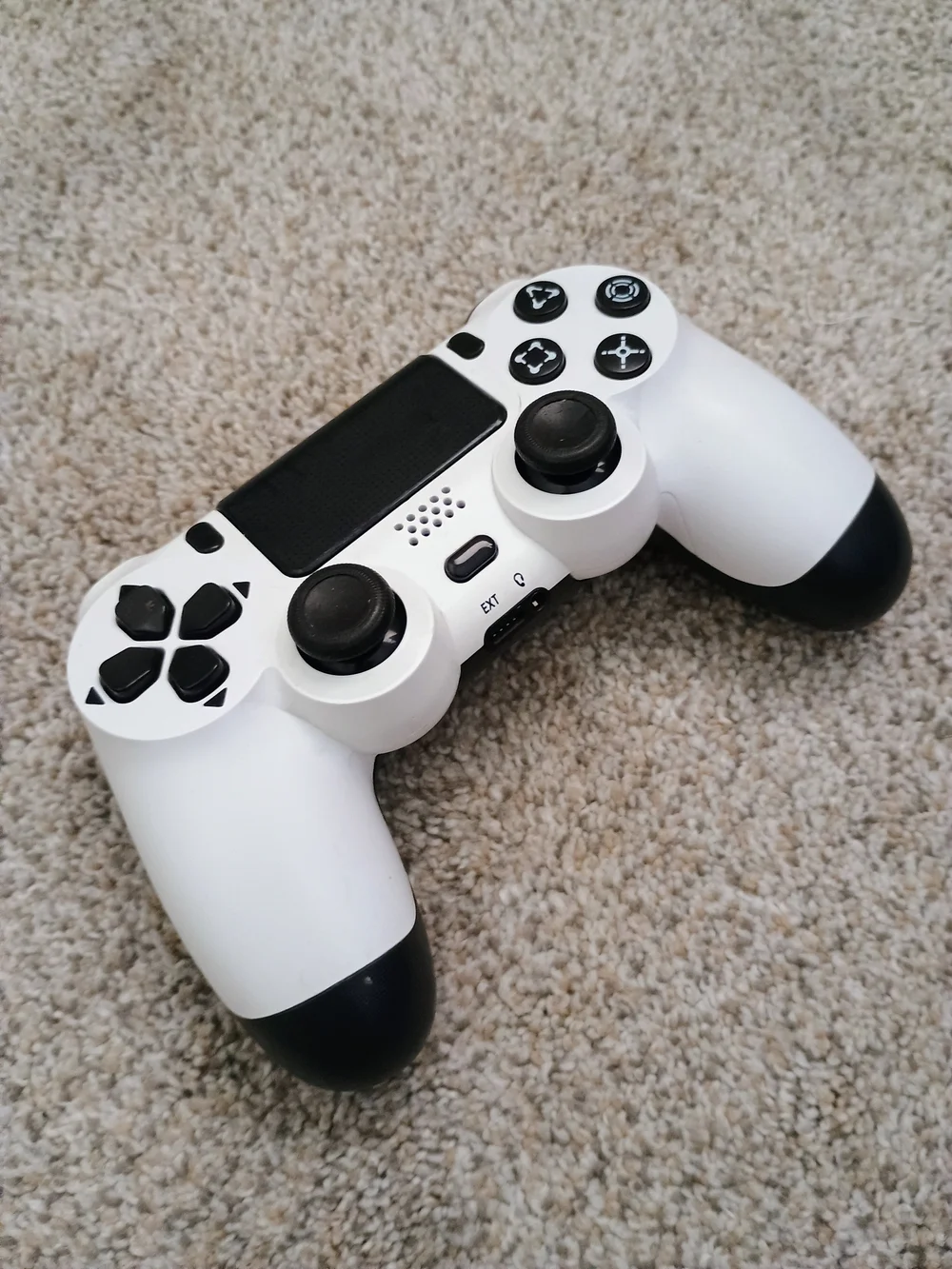 Controller for Console, White/Black Plastic